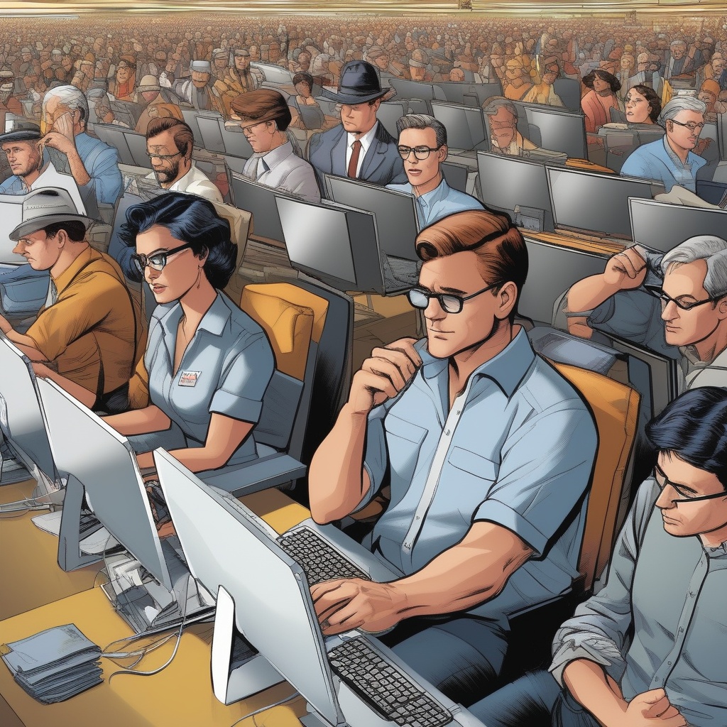Americans Turn To The Internet To Forget The Economy