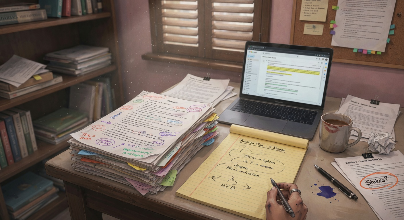 Beta Reader Feedback: Turning Notes into a Revision Plan
