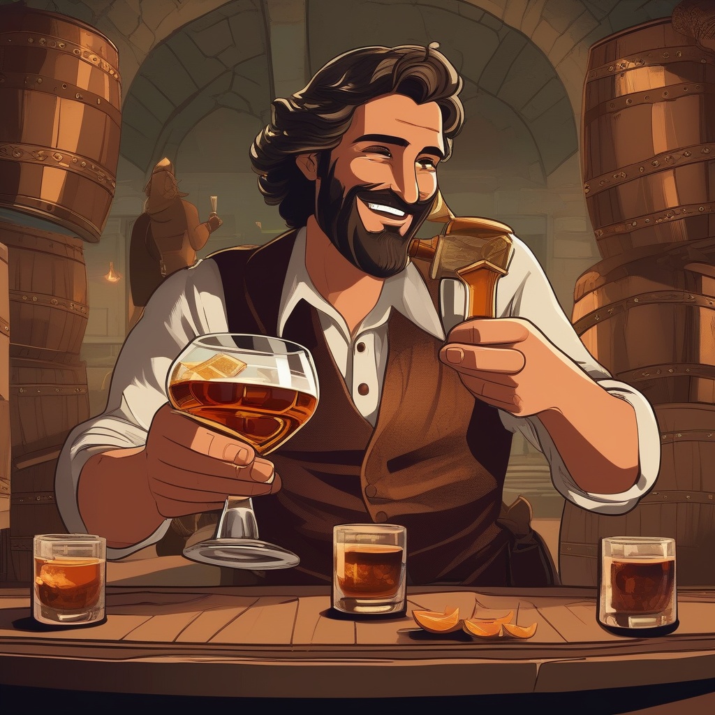 Clink. Google Guy Spills Bourbon. Cheers.