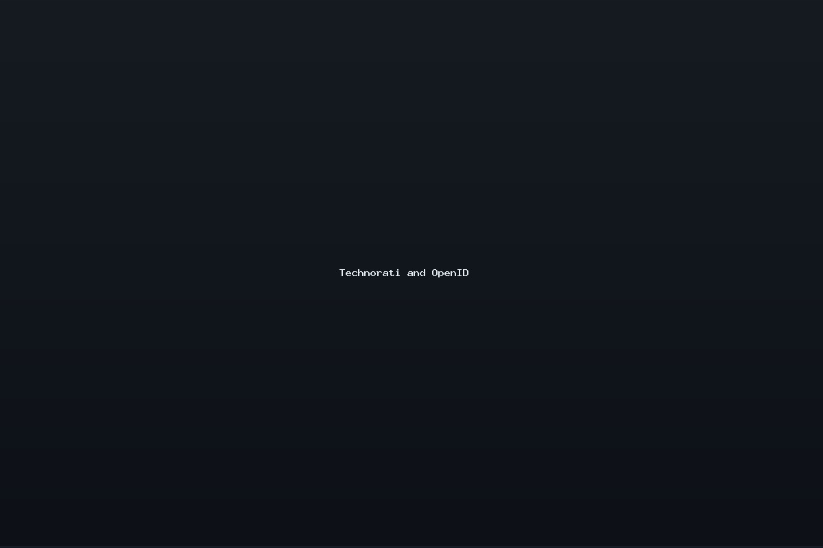 Technorati and OpenID