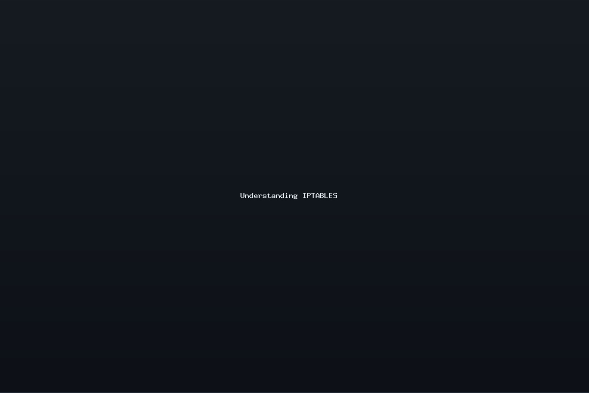Understanding IPTABLES