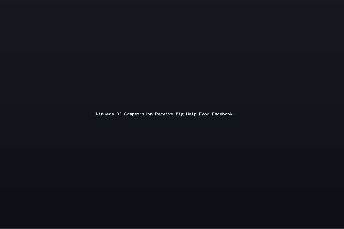 Winners Of Competition Receive Big Help From Facebook