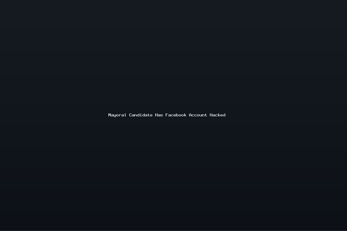 Mayoral Candidate Has Facebook Account Hacked