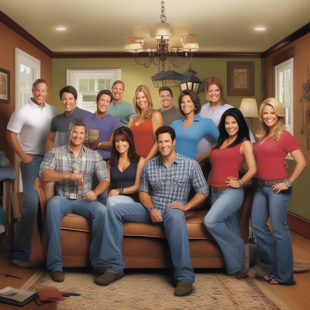 Hanging out with the Extreme Makeover: Home Edition Crew