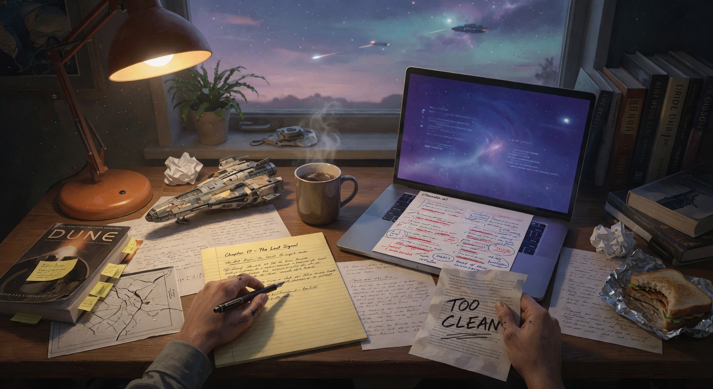 How to Use Claude to Write a Sci-Fi Novel That Doesn’t Read Like AI Wrote It