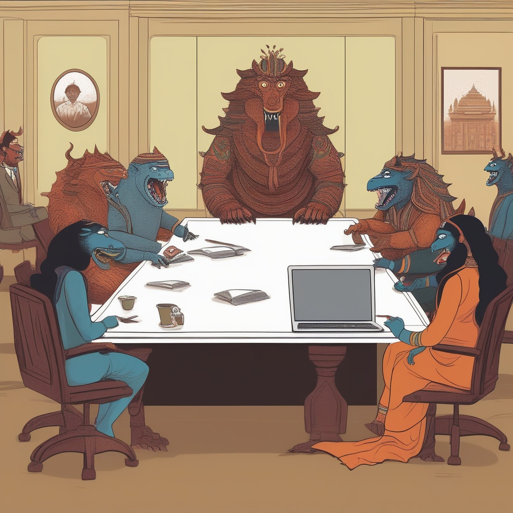 Monsters in Meetings – Multiple Conversations