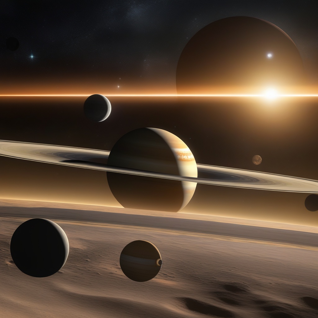 New Moons Over Saturn