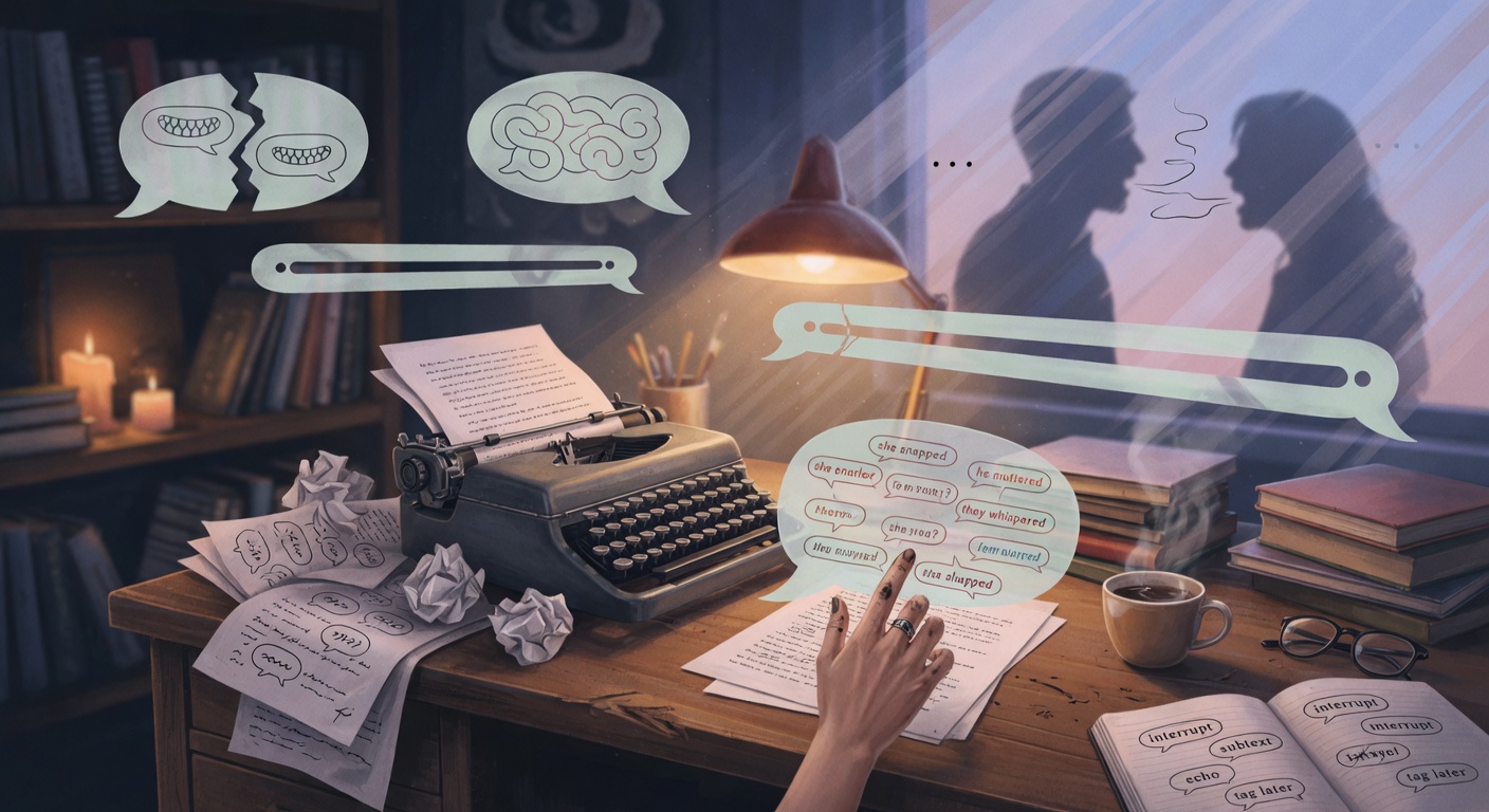Prompt Patterns to Sharpen Dialogue in First Drafts