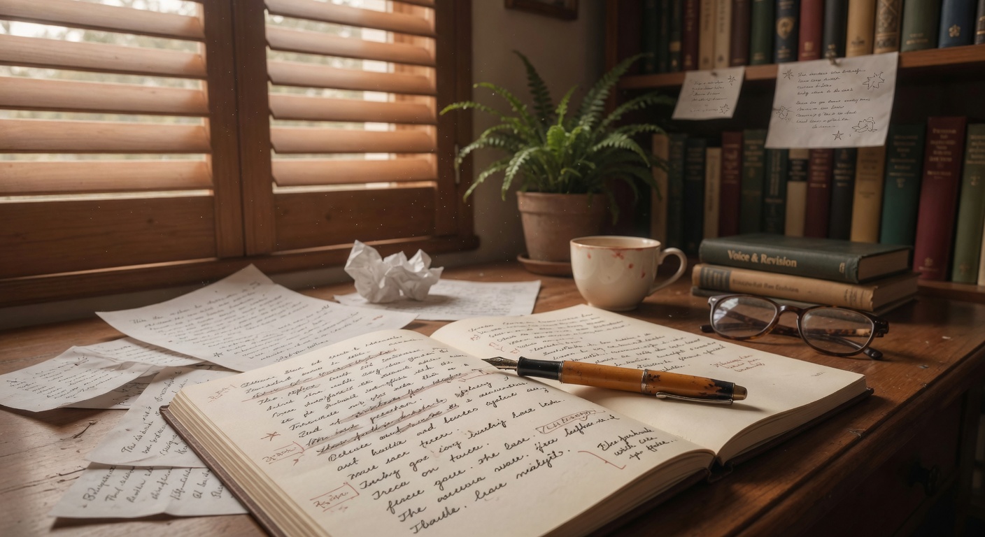 Revision Prompts to Tighten Prose Without Losing Your Voice