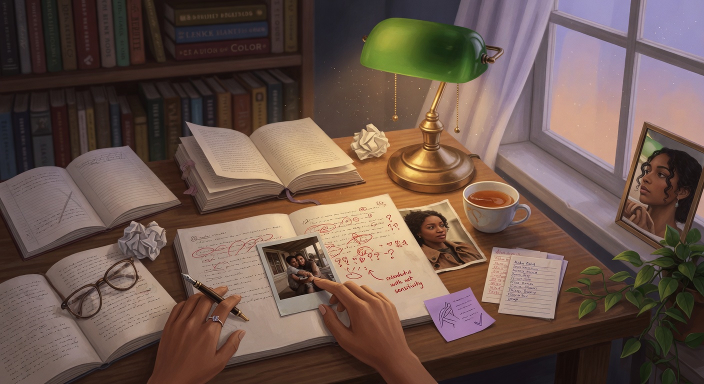 Self-Edit Prompts to Boost Sensitivity and Representation in Fiction