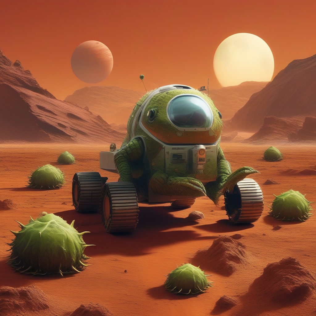 Swampthings on Mars?